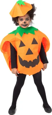 Produktbild von Kinderkostüm Kürbis orange - 92/104 (3-4 Jahre)