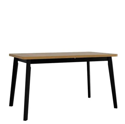 Obrázek produktu pro Rozkládací stůl do jídelny 140x80 cm AMES 6 - dub grandson / černý