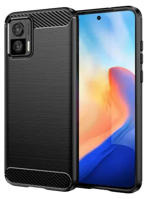 Zdjęcie produktu dla Etui z włókna węglowego do Motorola Edge 30 Neo ochronne etui na telefon komórkowy z TPU