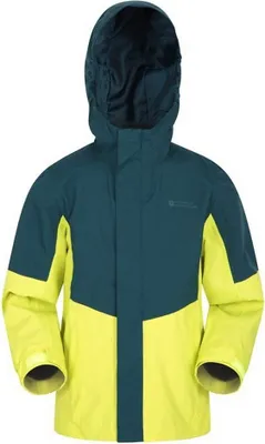 Image de Mountain Warehouse - Veste "Meteor", imperméable pour enfants MW251 (98) (Citron vert)