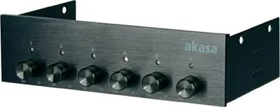 Immagine prodotto di Akasa FC.SIX AK-FC-08BKV2