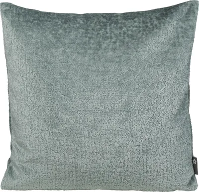 Produktbild von Pichler Chenille uni Kissenhülle 2er Set 40 x 40 cm BENISA Rechteck fjord