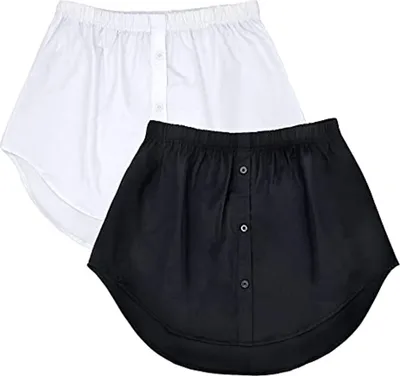 Produktbild von 2 Stück Damen Bluse Plus Top Rock Bluse Plus Überrock blusenrocke