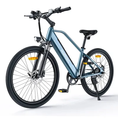 Produktbild von HillMiles MileTrail Offroad E-Bike 250W 36V 13Ah Akku, Vorderradfederung, Blau