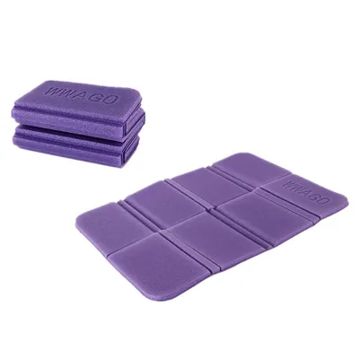 Imagen del producto de Cojines para sentarse portátiles y cómodos, ideales para actividades al aire libre, color morado