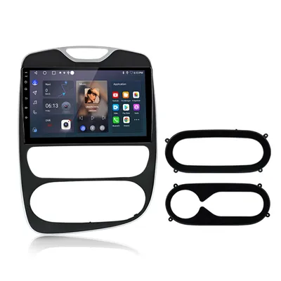 Zdjęcie produktu dla Radio samochodowe Android Hexinex, odtwarzacz multimedialny z Carplay, GPS, Wi-Fi, Bluetooth, FM, RDS, DSP, 2DIN, USB, 2+64GB, przeznaczone do Renault Clio 4 (2017-2019)