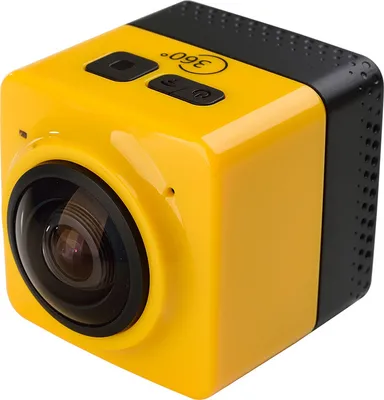 Obrázek produktu pro Panoramatická akční kamera se žlutým úhel velkým
