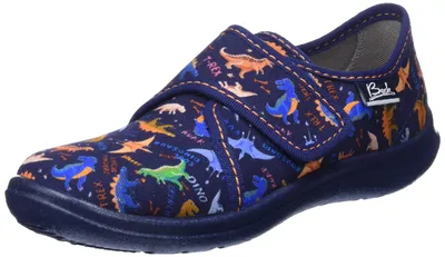 Produktbild von Beck Jungen Dinosaurier Slipper, dunkelblau, 29 EU