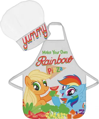Zdjęcie produktu dla Fartuch dziecięcy z czapką kucharską My Little Pony II