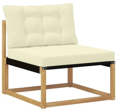 Immagine prodotto di Divano da esterno di medie dimensioni, colore bianco, dimensioni 79 x 83 x 73 cm, struttura in acciaio