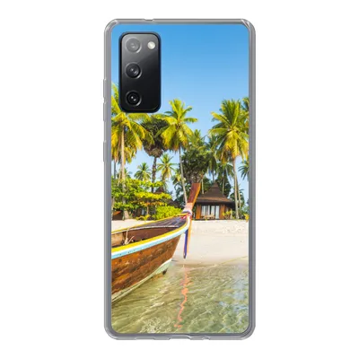 Produktbild von MuchoWow® Handyhülle Schutzhülle Hülle für Samsung Galaxy S20 FE Strand - Kajak - Sommer Silikon Softcase Handy Hülle - Abdeckung