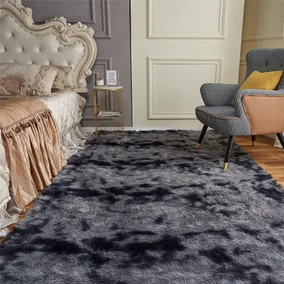 Produktbild von Wohnzimmerteppich – Moderne, flauschige und zottelige Teppiche für Wohnzimmer, Esszimmer, Kinderzimmer und Schlafzimmer