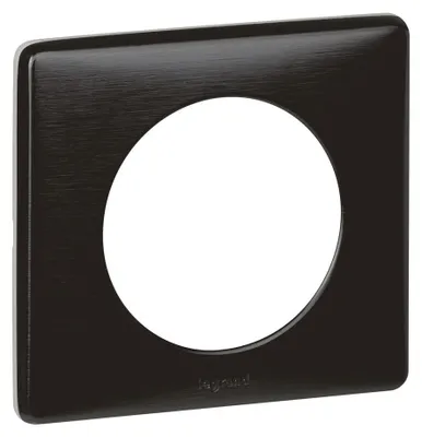Image de Plaque Carbone 2 Postes Finition Carbone Design - Legrand