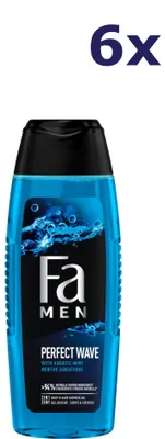 Produktbild von 6x Fa Duschgel 250 ml Men Perfect Wave