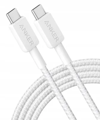 Obrázek produktu pro Anker 322, 0,9 m, USB C, USB C, Bílá