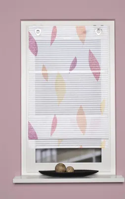 Produktbild von Home Wohnideen Magnetrollo Querstreifen Digitaldruck "Paolo" 130 x 45 cm Multicolor