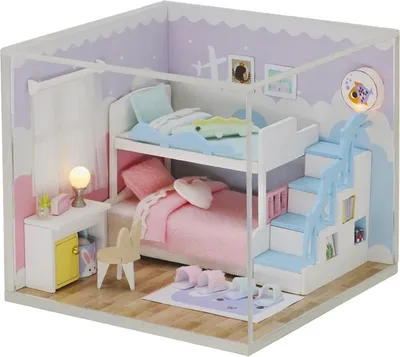 Imagen del producto de 2Kids Toys: Miniatura de una casita, habitación de sueños dulces