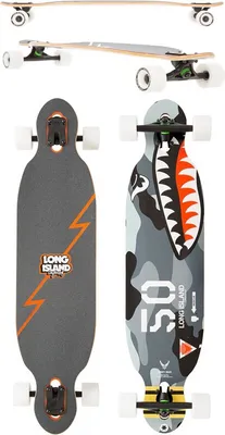 Produktbild von Long Island Army War 40,2" Longboard mehrfarbig