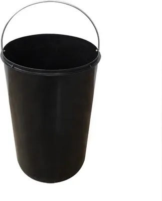 Produktbild von Hailo Inneneimer 1030459 schwarz rund 20 Liter 272 x 415 mm mit Henkel