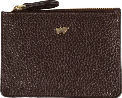 Produktbild von Braun Büffel Leder Geldbörse Schlüsselmäppchen Asti Mini Wallet 4CS Choco braun