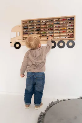 Produktbild von Wandregal für Spielzeugautos LASTWAGEN