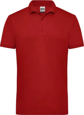 Produktbild von James & Nicholson Herrenpoloshirt Workwear,Gr. 2XL,weinrot