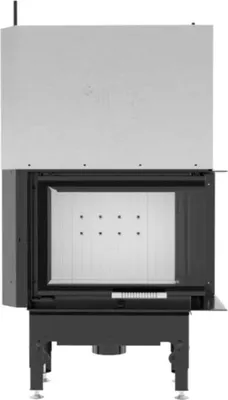 Produktbild von Kaminofen Hitze HST54x39.RG 11,2 kW Kaminofeneinsatz Rechts Kaminofen Holzofen