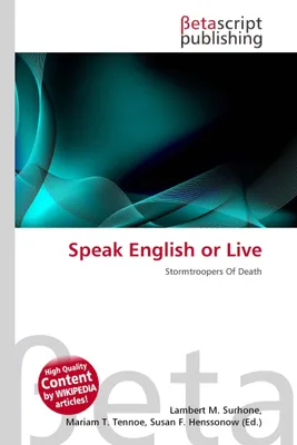 Produktbild von Speak English or Live