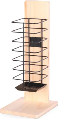 Immagine prodotto di Duvo+ Portafieno in legno con struttura in metallo nero