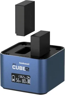 Productafbeelding van Hähnel 10005750 Hähnel Doppelladegerät Pro Cube 2 - Panasonic mit LCD-Displ. retail