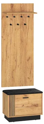 Produktbild von Eingangsmöbel Nilo mit 1 Tür, Holzoptik, 60cm