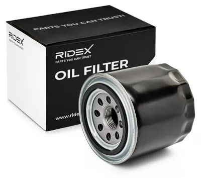 Produktbild von Ölfilter RIDEX 7O0228 Anschraubfilter für HYUNDAI Tucson (TL, TLE) für KIA SPORTAGE (SL)