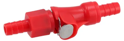 Image de Raccord de tuyau essence, taille 8 - rouge