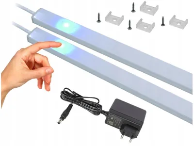 Obrázek produktu pro AQUALED LED lišta 2x100cm nastavitelná studená bílá
