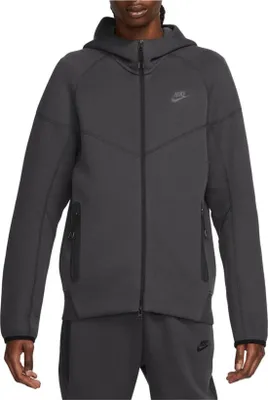 Obrázek produktu pro Mikiny Nike sportovní oblečení tech fleece windrunner mikina s kapucí antracitová FB7921060