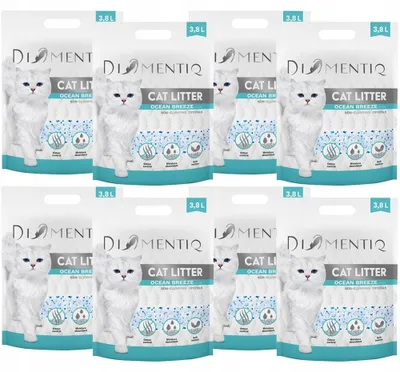 Produktbild von DIAMENTIQ Ocean Breeze - Katzenstreu - 3 8 l