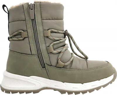 Immagine prodotto di Stivali da donna Kappa, modello imbottito, ideali per l'inverno, color beige, adatti per il tempo libero
