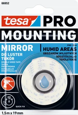 Produktbild von tesa PRO Montageband für Spiegel 1,5m