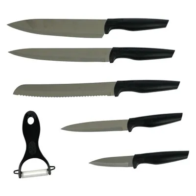 Produktbild von Messer-Set, 6-teilig, Edelstahlklinge