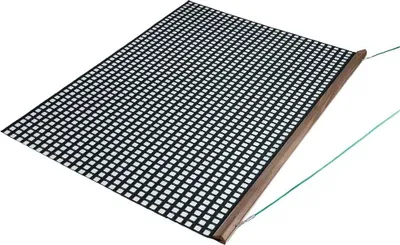 Produktbild von Carrington Schleppnetz Für Tennisplatz Silber 180 x 115 cm Silber 180 x 115 cm