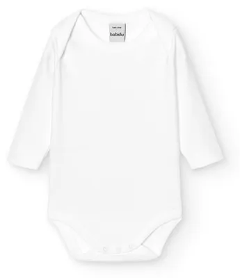 Obrázek produktu pro BABIDU, dětské body, bílé, velikost 24 měsíců