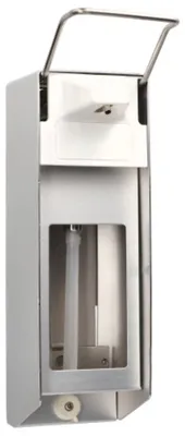 Produktbild von Wandspender 28,5 cm x 9,5 cm x 16 cm Aluminium 1000 ml, Kurzarmhebel + Verschlussblende