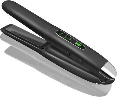 Productafbeelding van Draadloze 2-in-1 stylingtang, zwart, compact
