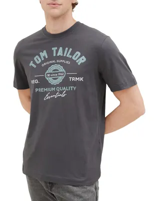 Immagine prodotto di Maglietta Tom Tailor Maglietta a maniche corte con scollo rotondo e logo stampato