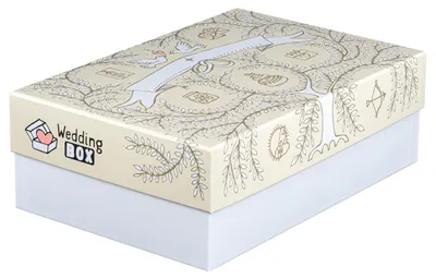 Productafbeelding van FALKEN 22002304000F FALKEN Story Geschenkbox Wedding 24,0 x 36,0 x 12,0 cm, 1 St.