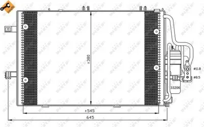 Immagine prodotto di NRF Condensatore, aria condizionata 35530