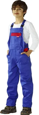 Zdjęcie produktu dla Dziecięce spodnie ogrodniczki - hydron blue - rozmiar 104