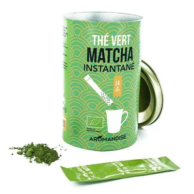 Immagine prodotto di Bastoncini istantanei di tè verde Matcha