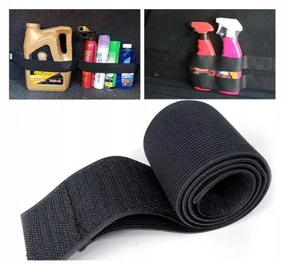 Produktbild von Kofferraum Organizer mit Klettverschluss – 60 cm Schwarz