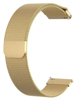Produktbild von Lenuo Universal-Stahlarmband 20 mm (gold)